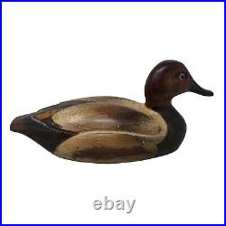 VTG Tom Taber Canvasback Duck Decoy Signed 1979