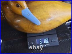 VTG Wooden Duck Goose Decoy, Goose, Bird Decoy 23