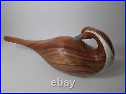 VTG Wooden Duck Goose Decoy, Goose, Bird Decoy 23