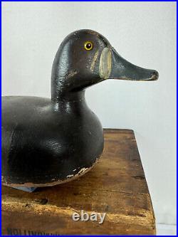 Very Scarce and Hollow Judge Mummery Hen Bluebill Duck Decoy