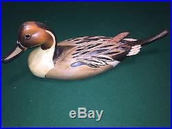 Vintage 1982 Duck Decoy TOM TABER HERSEY KYLE JR Medallion Series