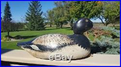 Vintage Antique Mason Factory Premiere Grade Bluebill Drake Duck Decoy Ca. 1896