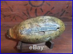 Vintage Antique Old Wooden Working Factory Early Dodge/Mason Teal Duck Decoys