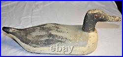 Vintage Antique Wood Wooden Duck Decoy Hand Painted Hand Carved