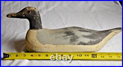 Vintage Antique Wood Wooden Duck Decoy Hand Painted Hand Carved