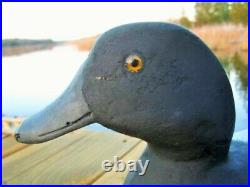 Vintage Bluebill Drake Duck Decoy