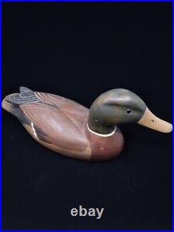 Vintage Boyds Collection Hunters Mallard Decoy Duck SIGNED