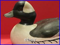 Vintage Bufflehead Working Duck Decoy Original Paint carved by Danny Lee Heuer