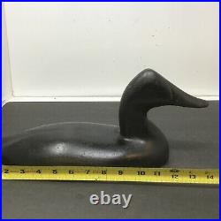 Vintage CAST IRON Old SINK BOX Style DUCK HUNTING DECOY Hunting Cabin DOORSTOP