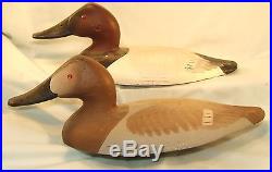 Vintage CHARLES BRYAN CANVASBACK IRON WING DUCK DECOYS Middle River, MD OP