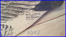 Vintage Canada Goose Decoy Hunting Paper Cardboard Regina Boxcraft