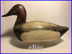 Vintage Canvasback Duck Decoy