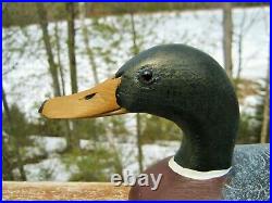 Vintage Duck Decoy By Tom Martindale Mallard Drake