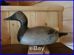 Vintage Duck Decoy-Evans Canvasback