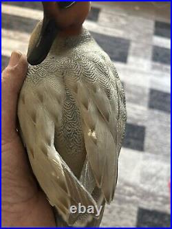 Vintage Ducks Unlimited Greenwing Teal Decoy! Medallion