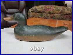 Vintage Ethan Allen Cast Iron Mallard Duck Decoy Sink Box