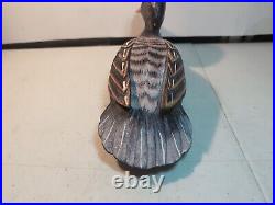 Vintage Hand Painted Wooden Duck Decoy