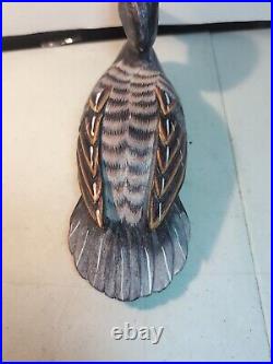 Vintage Hand Painted Wooden Duck Decoy