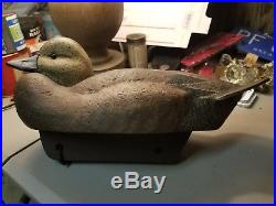Vintage Hen Female American Wigeon Decoys carved by Mike Smyser 1997