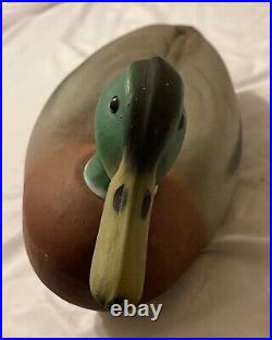Vintage Herter's motorized mallard drake duck decoy