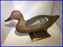 Vintage Hunting Wood Teal Duck Decoy, Paul Gibson