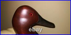 Vintage John Gewerth Ducks Unlimited Lac La Croix Wood Duck Canvasback Decoy