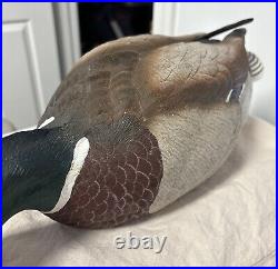 Vintage Loon Lake Decoy Feeding Mallard Duck Design By Sam Nottleman