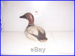 Vintage Mason Canvasback Premier Red Eye Duck Decoy