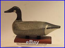 Vintage Miniature Bob McGaw Canada Goose Duck Duck Decoy ca. 1930's O. P