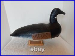 Vintage Old Cape May New Jersey Brant Solid Wood Decoy