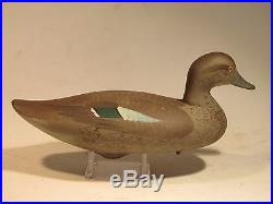 Vintage PAIR Blue Wing Teal Duck Decoys by Madison Mitchell S&D 1971 O. P