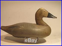 Vintage PAIR Canvasback Duck Decoys by Fred Barnard O. P. Ca. 1930's