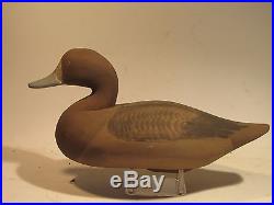 Vintage PAIR of Blue Bill Duck Decoys by Paul Gibson S&D 1982/83