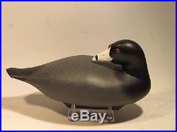Vintage PAIR of COOT Decoys by Charlie Bryan Signed S&D 1999