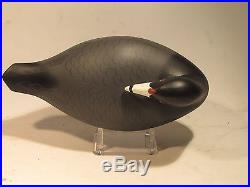 Vintage PAIR of COOT Decoys by Charlie Bryan Signed S&D 1999