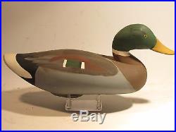 Vintage PAIR of Mallard Duck Decoys by Paul Gibson S&D 1982