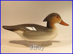 Vintage PAIR of Red Breasted Merganser Duck Decoys by Charlie Joiner S&D 2002