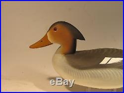 Vintage PAIR of Red Breasted Merganser Duck Decoys by Charlie Joiner S&D 2004