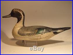 Vintage Pintail Drake Duck Duck Decoy by Madison Mitchell ca. 1930's O. P