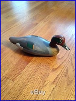 Vintage R. Madison Mitchell Decorative Green Wing Teal Ducks signed 1974