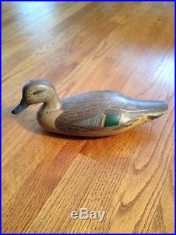 Vintage R. Madison Mitchell Decorative Green Wing Teal Ducks signed 1974