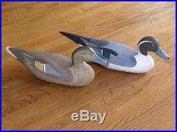 Vintage R. Madison Mitchell Pintail Decorative Decoys Signed 1976