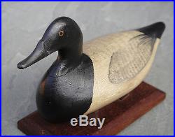 Vintage Robert McGaw Miniature Blackhead Duck Decoy