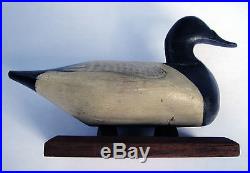 Vintage Robert McGaw Miniature Blackhead Duck Decoy