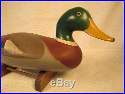 Vintage S&d Pair Mallard Duck Decoys By R. Madison Mitchell