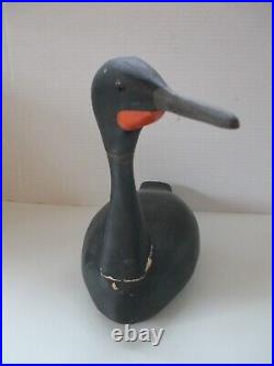 Vintage Signed Ross Stevens Duck Decoy Wooden Bird C12