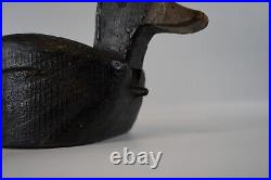 Vintage Solid Wood Hand Made Decoy Duck