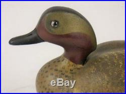 Vintage Teal Duck Decoy Wildfowler Old Saybrook Ct Antique Goose Shorebird