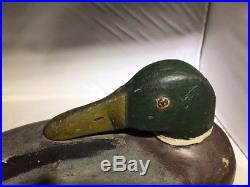 Vintage Wood Mallard Duck Decoy