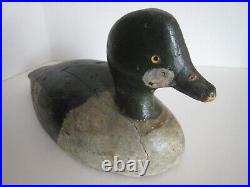 Vintage Wooden Goldeneye Wood Bufflehead Duck Decoy